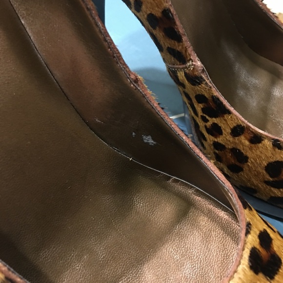 Nine West ANGENIR BROWN PONY 7.5 Beautiful shoe - Picture 5 of 7